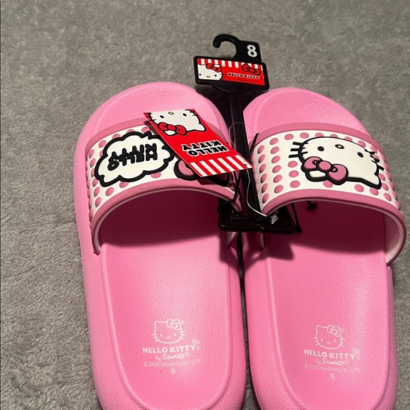 Hello Kitty Pink Slide Sandals - Picture 1 of 8